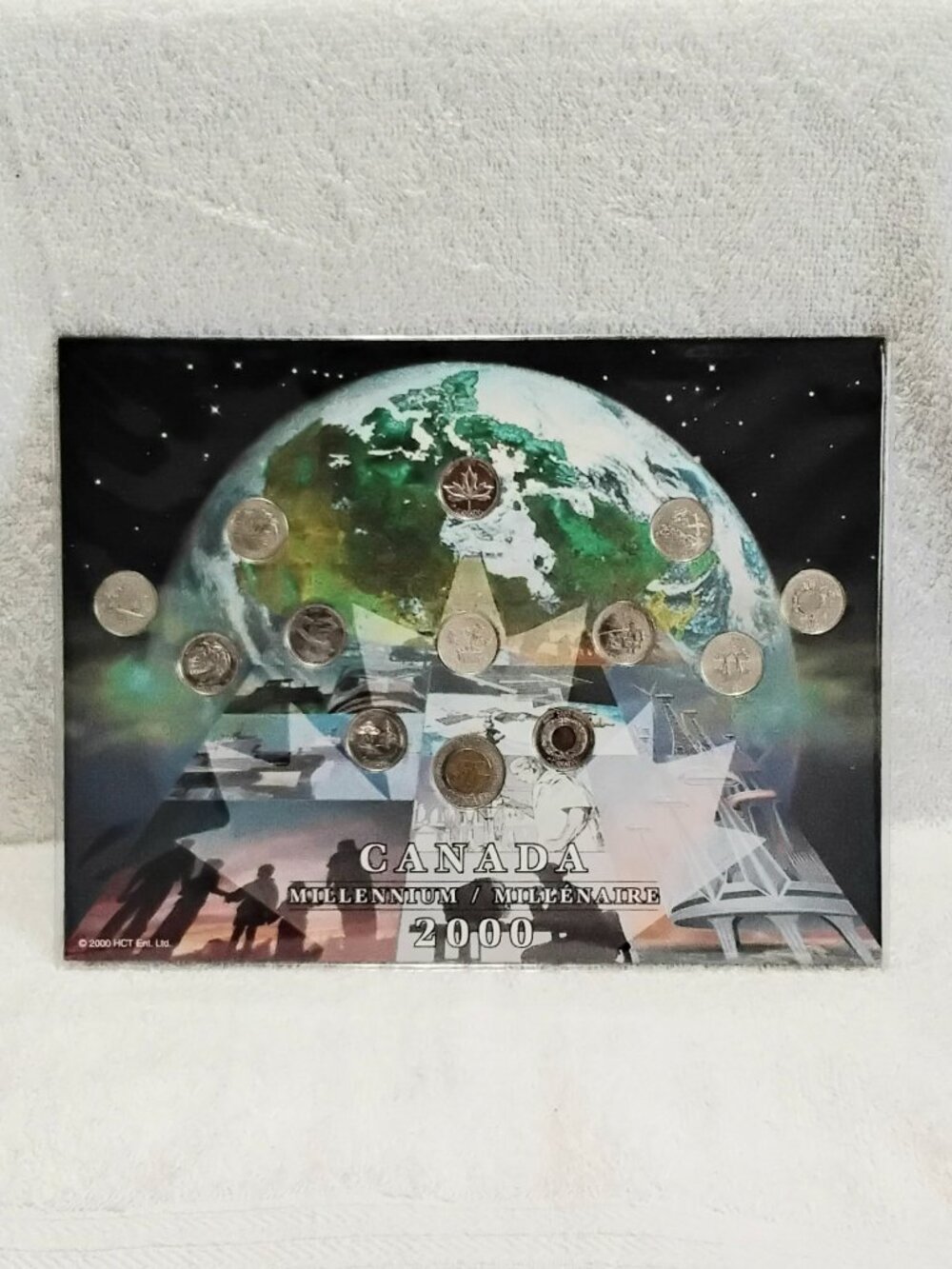 Sealed 2000 Canada Millennium Provincial Quarters Set including Toonie!!